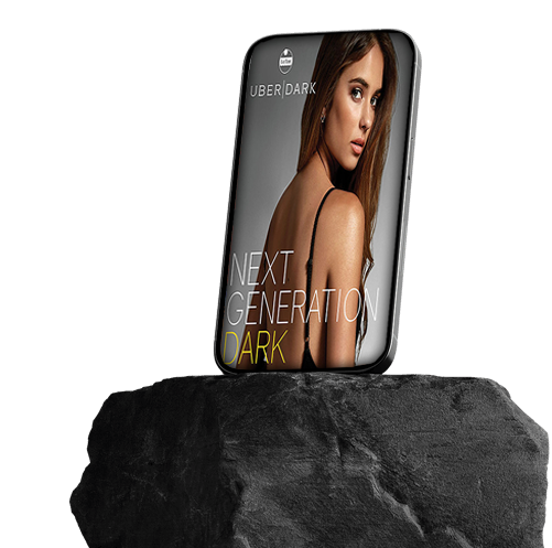 A smartphone mockup displays a TikTok where a man is speaking