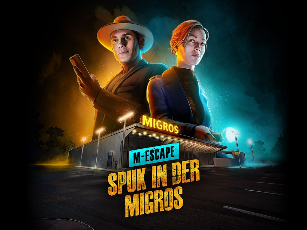 Key visual of the Migros promotion "M-Escape"