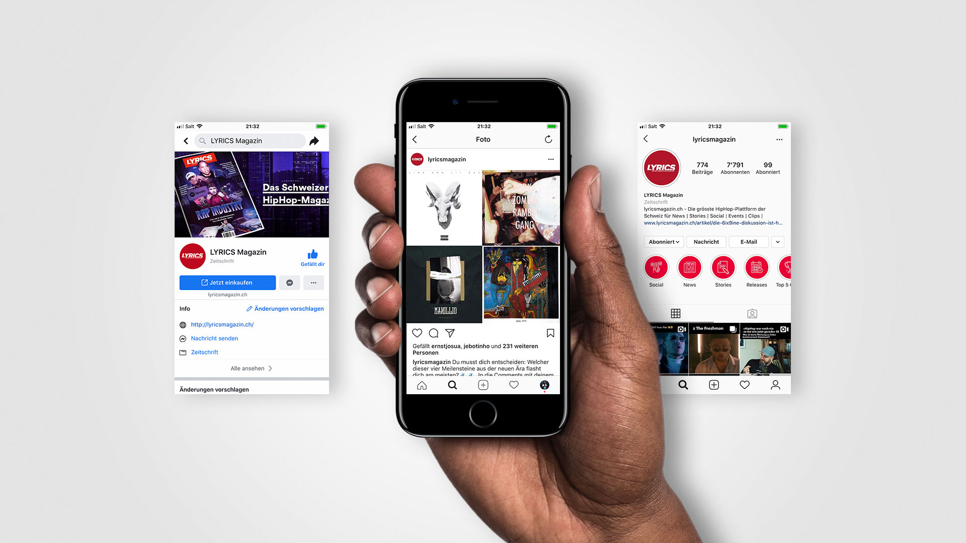 Social Media Auftritt by ESE Media